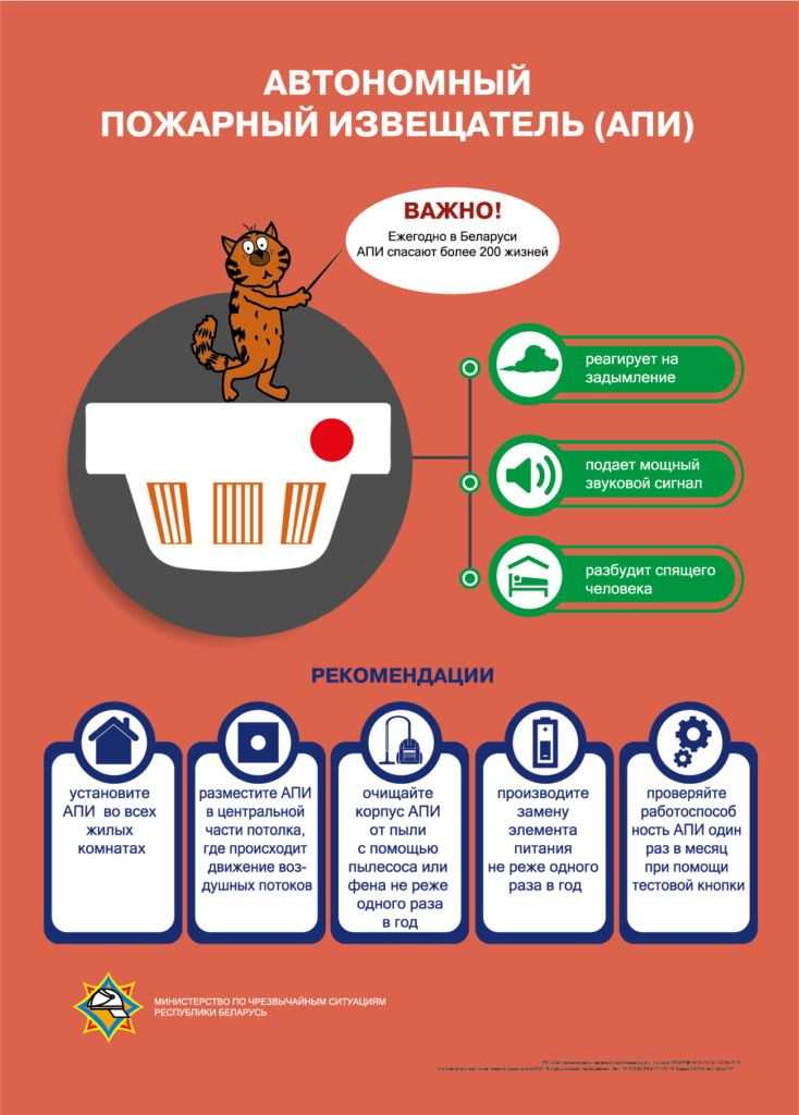 Автономный пожарный извещатель — эффективное средство раннего обнаружения пожара